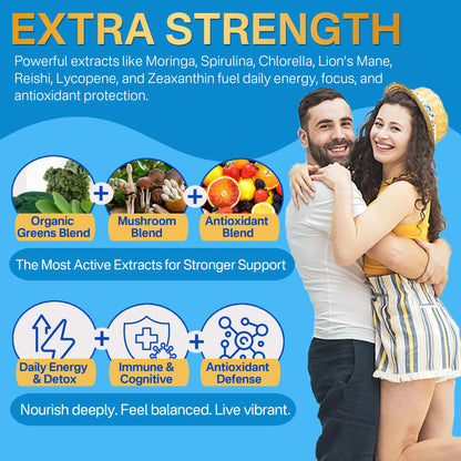 Methylated Multivitamin for Men & Women Gummies + Greens & Mushroom Blend, Methylfolate & B12, TMG, Choline, Daily Vitamin A, C, D3K2, E, B Complex, Coq10, ALA for Overall Wellness, Sugar Free, 60 Cts