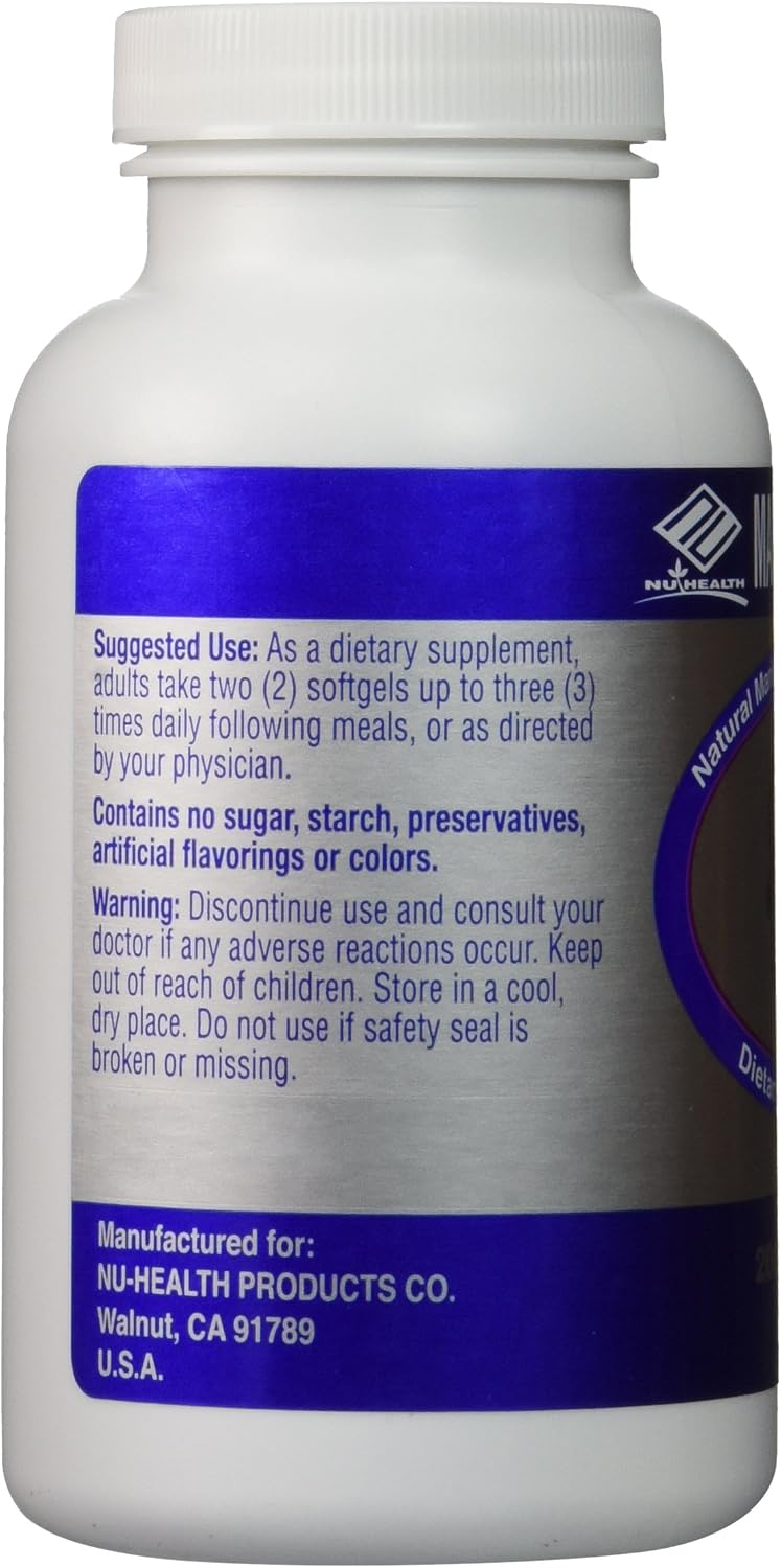 Nu Health Marine Lipid Nu-11 Dietary Supplement (200 softgels)