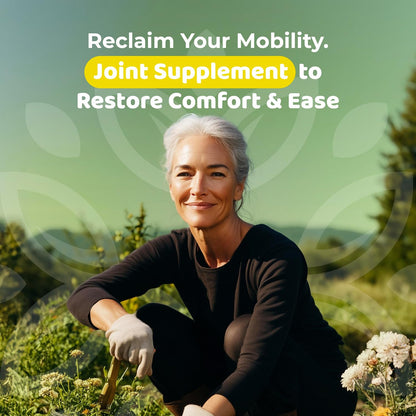 Motion Bliss | Joint Supplements for Men & Women with NEM | Joint Health Support, NEM, Calcium, Boswellia Serrata Extract, Collagen. 30 Days Supply. Citrus Zest Flavor