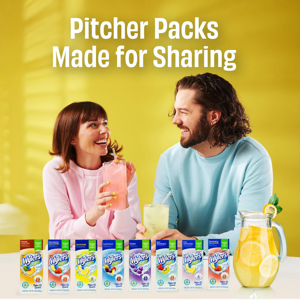 Wyler's Light Singles To Go 176ct - 176 Sugar Free Drink Mix Packets