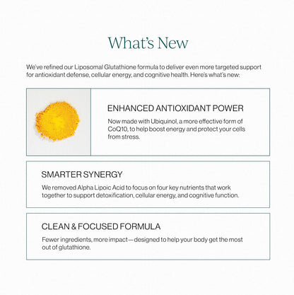 CYMBIOTIKA Liposomal Glutathione – PQQ, CoQ10, Detox & Skin Support | With PQQ, CoQ10 & vitamin B2. Sunflower liposomal delivery. Vegan, non-GMO, third-party tested. Citrus Vanilla, 26 packets.