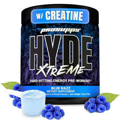 ProSupps Mr. Hyde Xtreme Pre Workout Powder with Creatine, Beta Alanine & Caffeine – Extreme Energy, Pumps, Focus & Performance - Fitness & Gym Supplements for Men & Women (Pixie Dust, 30 Servings)
