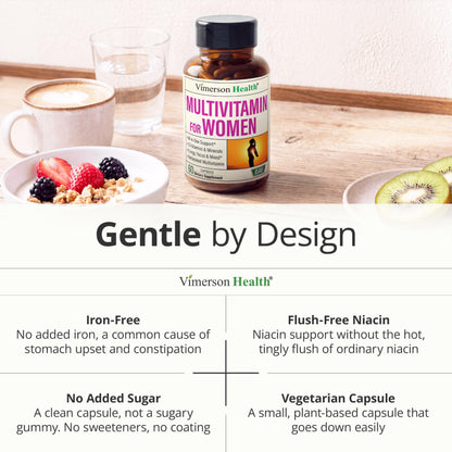 Multivitamin for Men – Methylated Multivitamin – Daily Wellness – 60 Caps