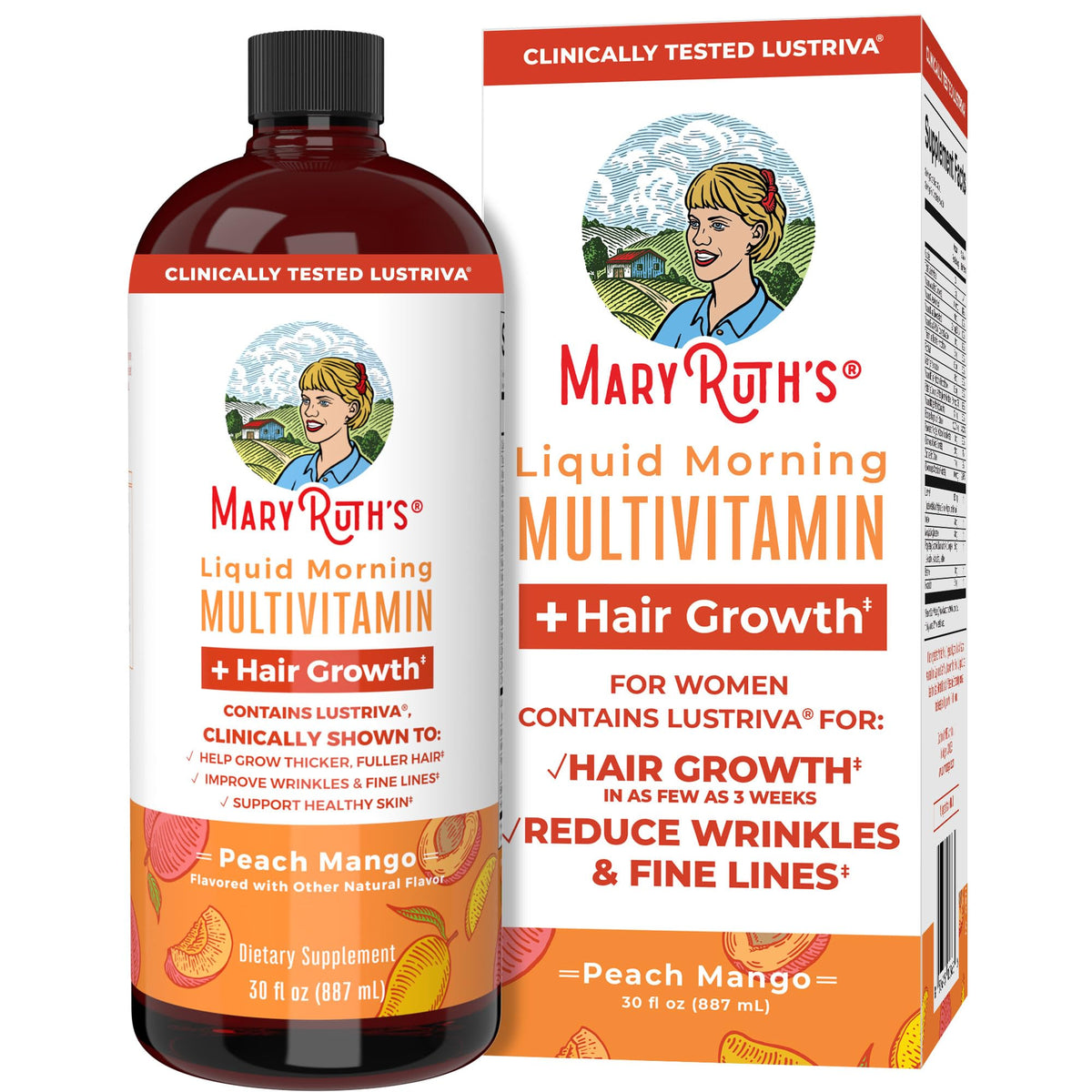 MaryRuth's Multivitamin Multimineral Supplement for Women + Hair Growth Vitamins 