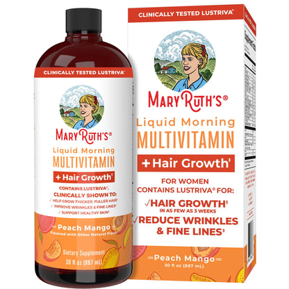 MaryRuth's Multivitamin Multimineral Supplement for Women + Hair Growth Vitamins 