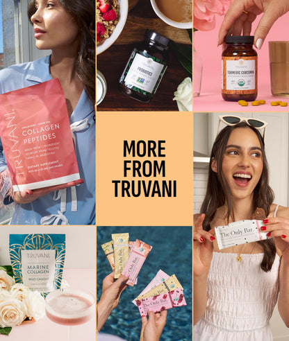 Truvani Organic Plant Based Protein Powder | Vanilla Chai | 10 Servings | Vegan | 20g Pea Protein | Keto | Gluten & Dairy Free | Low Carb | No Added Sugar