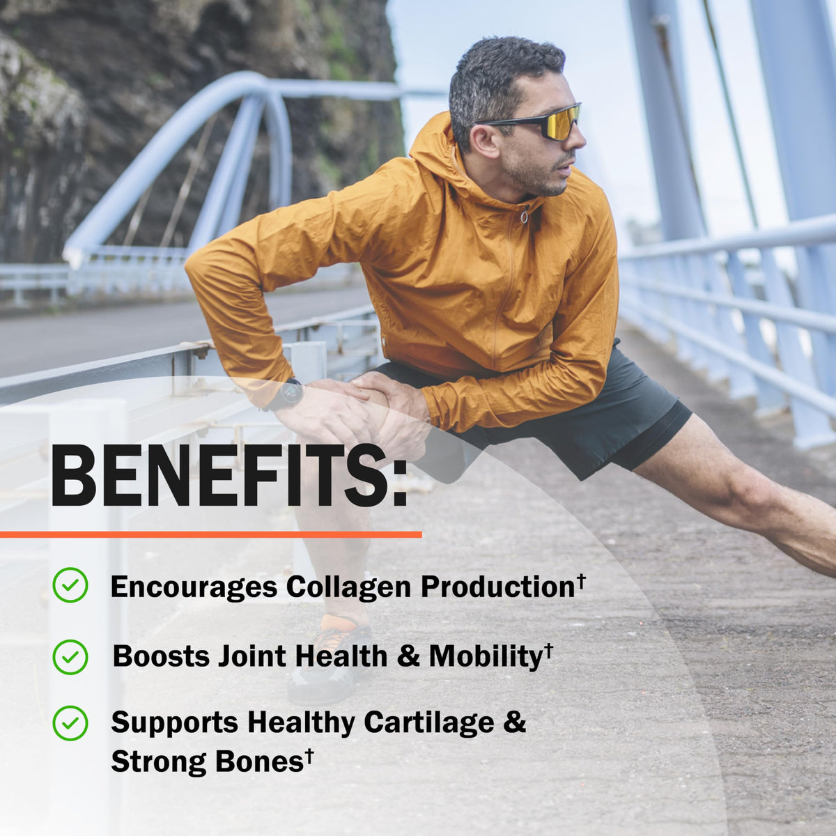 Glucosamine Chondroitin MSM Joint Support Supplement, 90 Capsules
