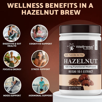 Mushroom Coffee, 90 Servings Organic Mushrooms Instant Coffea, Great Tasting Colombian Keto Coffee, 7 Superfood Mishrooms Lions Mane, Chaga, Reishi, Cordyceps, Maitake, Shiitake, and Turkey Tail