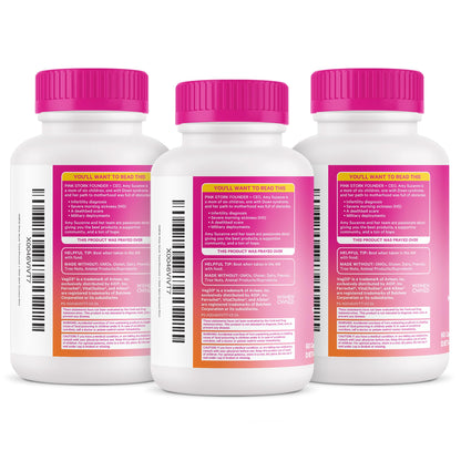 Pink Stork Total Prenatal Vitamins for Women, Clean Label, 60 Count, Mint | Vegan DHA, Methylfolate, Iron, Choline, Vitamin B12 - Preconception Nutrition - No Fishy Burps - Pregnancy Essentials