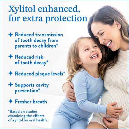Mouthology 10% Nano Hydroxyapatite Toothpaste Fluoride Free, Whitening*, Rod Shaped nHA, Xylitol Toothpaste for Adults, Enamel Care*, Sensitive Teeth*, SLS Free, Mint 4oz (USA Made) Package May Vary