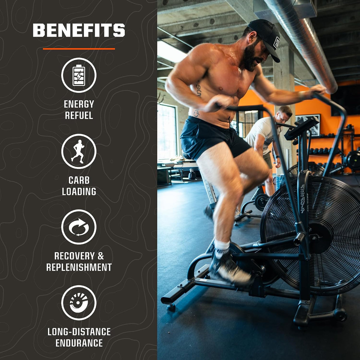 MTN OPS Reload Workout Carb Powder, Green Apple