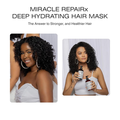 tgin Miracle RepaiRx Deep Hydrating Hair Mask – Moisture & Breakage Control