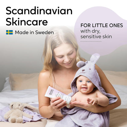 BioGaia Soothing Face & Body Lotion | Scandinavian Babies & Kids Skincare | Certified Microbiome-Friendly | Organic Oils & Omega Fatty Acids