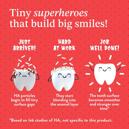 Mouthology 10% Nano Hydroxyapatite Toothpaste (Fluoride Free) and Kid's Strawberry Toothpaste