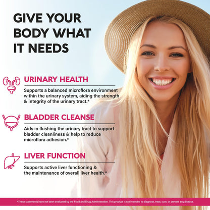 D-Mannose 2000mg with Cranberry & Hibiscus - Clinically Tested Strength for Urinary Tract Health - Supplement for Women - Bladder, Liver & Microflora Support - Lab Tested - Vegan, 120 Capsules
