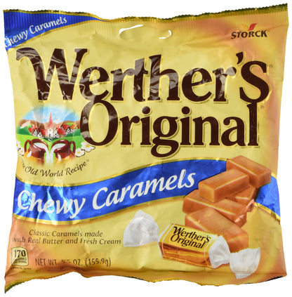 Werther's Original Sugar Free Hard Candies 1.46 Oz (3 Pack)