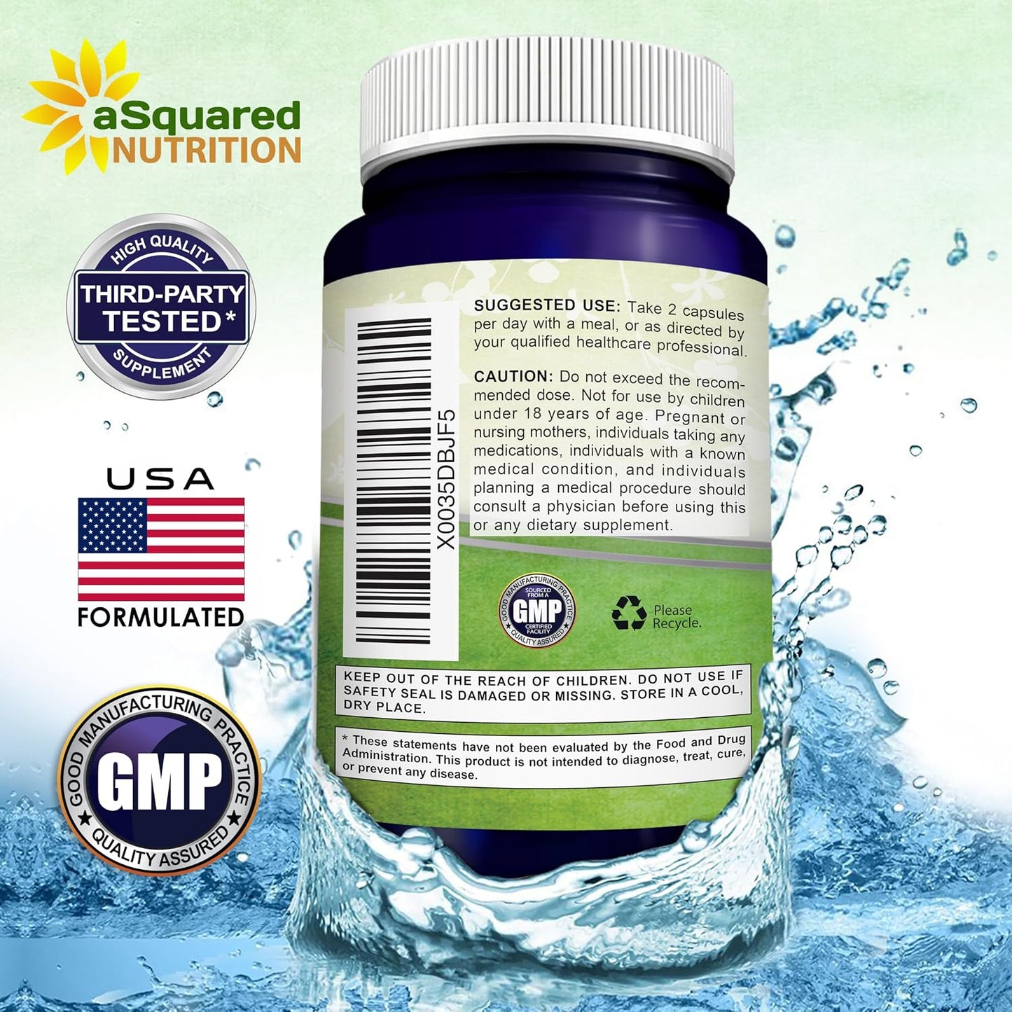 Fadogia Agrestis with Tongkat Ali - 1000mg Per Serving - 120 Capsules | Fadogia Agrestis & Tongkat Ali Extract Supplement - Powder Complex Pills for Men and Women