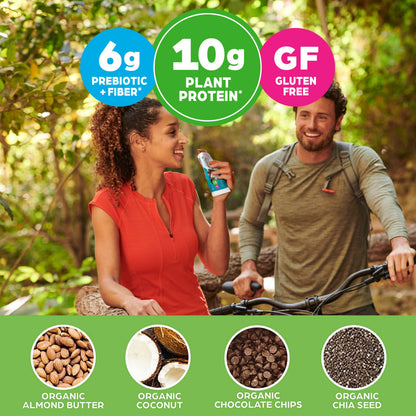 Orgain Organic Vegan Protein Bars, Chocolate Coconut - 10g Plant Based Protein