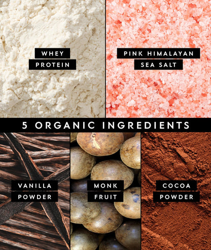 Truvani Organic Whey Protein Powder | Vanilla | 20 Servings | 20g Grass Fed Whey Protein | USDA Organic & Non-GMO | Gluten Free | No Gums, No Soy, No Stevia, No Added Sugars