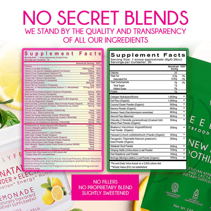 seedlyfe New Mother Postnatal Supplement Care Bundle - Lactation Superfood Smoothie