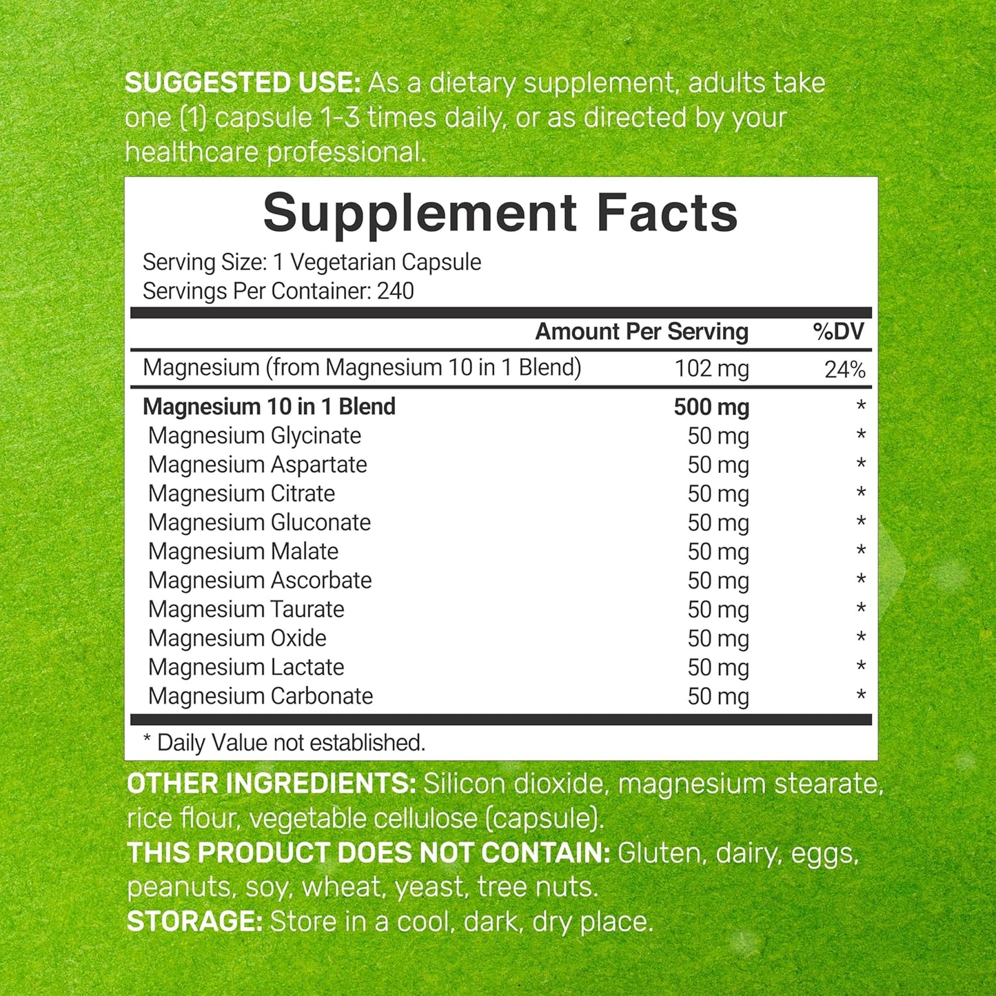 DEAL SUPPLEMENT Vitamin D3 10,000iu + K2 200mcg Softgels & Magnesium Complex Veggie Capsules Bundle – Essential Sunshine Vitamins with Coconut Oil – High Absorption Chelated Minerals, 10-in-1