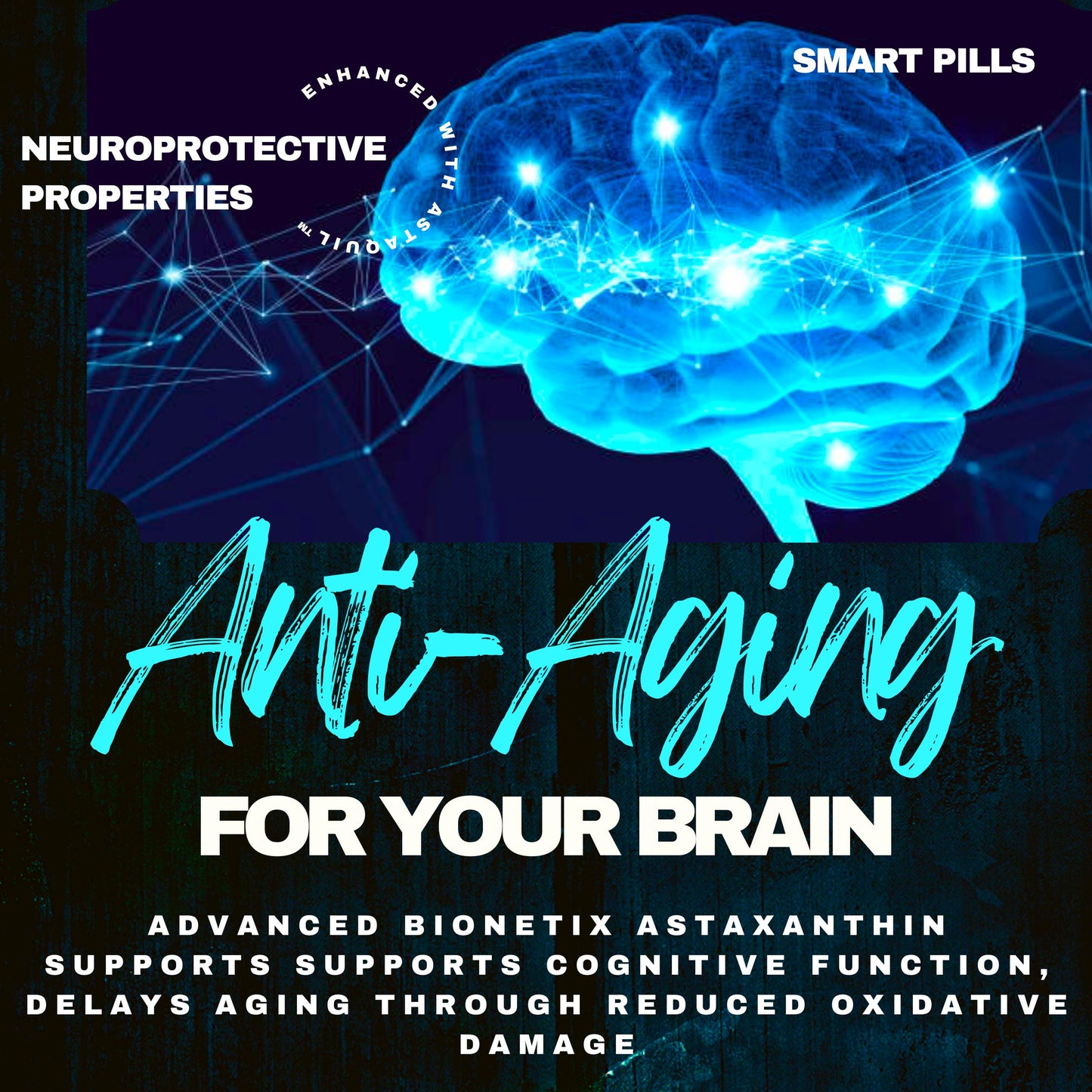 Advanced Bionetix Triple Strength AstaQuil™ Astaxanthin 12mg High Bioavailability Formula, 60 Softgels Organic Coconut Oil for Enhanced Absorption. Powerful Antioxidant for Eye, Joint & Heart Health