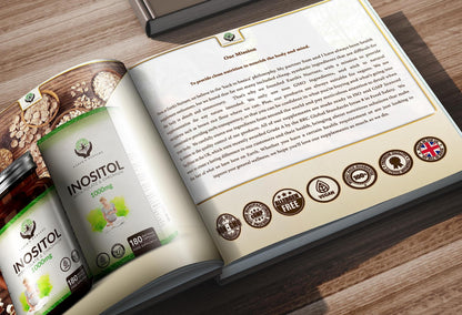 EN Myo-Inositol Chromium & Folate Blend | 1000mg Myo Inositol Per Serving | 180 Vegan
