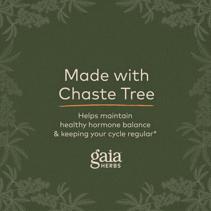 Gaia Herbs Vitex Berry (Chaste Tree) - Supports Hormone Balance & Fertility
