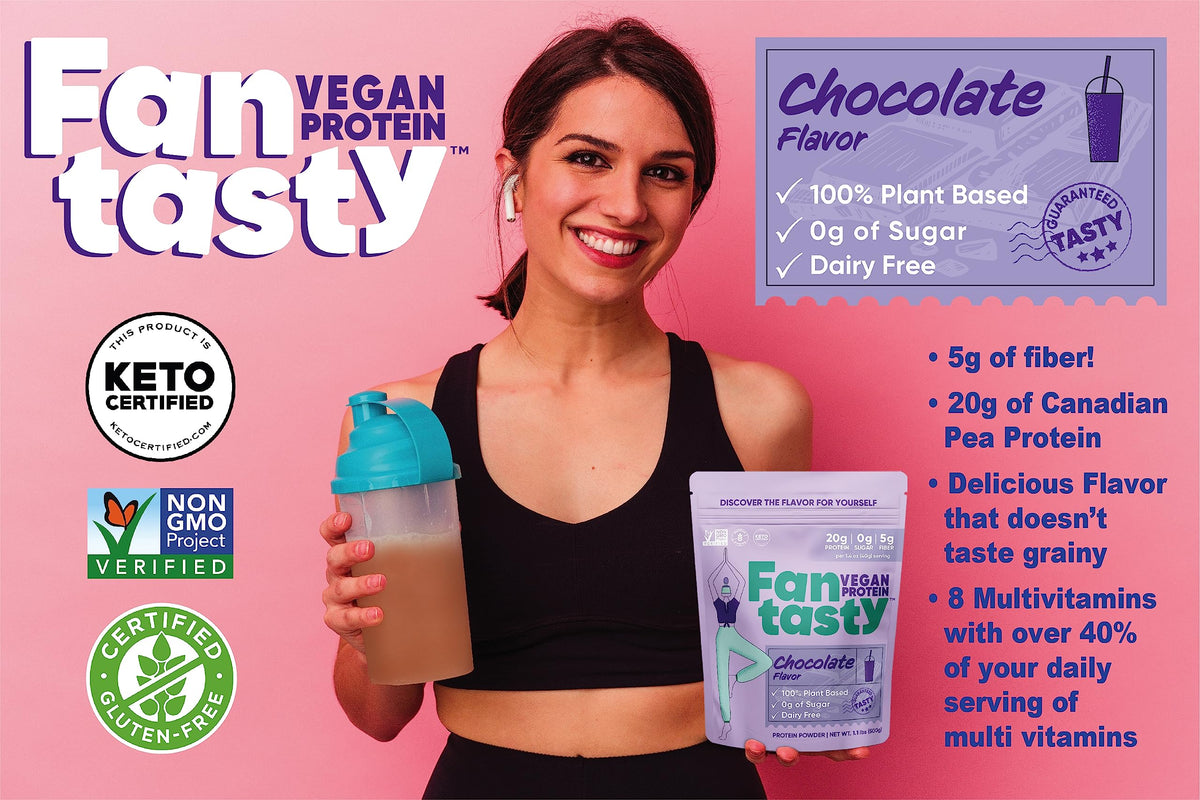 FAN TASTY Plant Based Protein (Chocolate)
