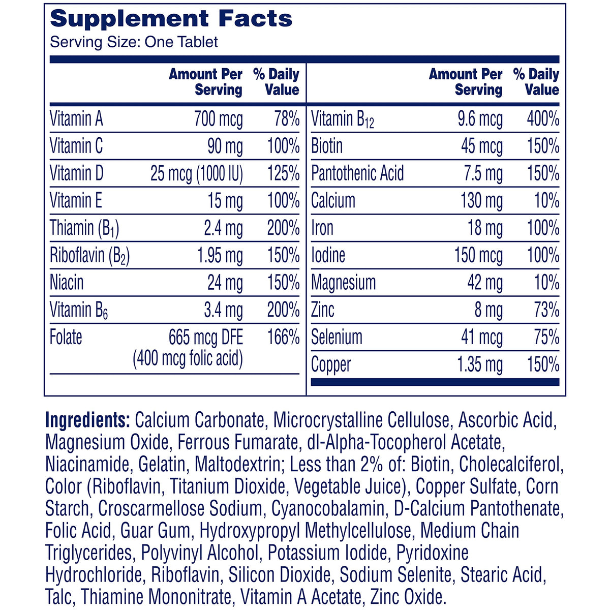 ONE A DAY Bundle Multivitamin for Women 200 Count Tablets Active Focus Supplement