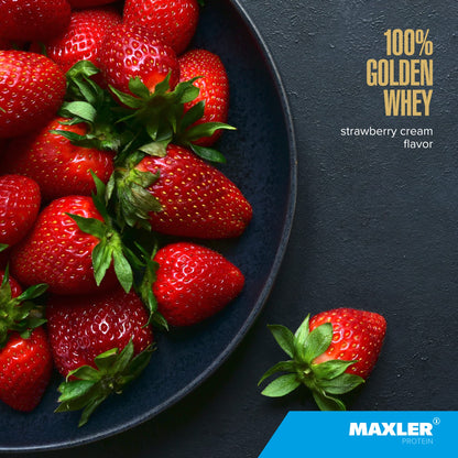 Maxler 100% Golden Whey Protein - 23g of Premium Whey Protein Powder per Serving