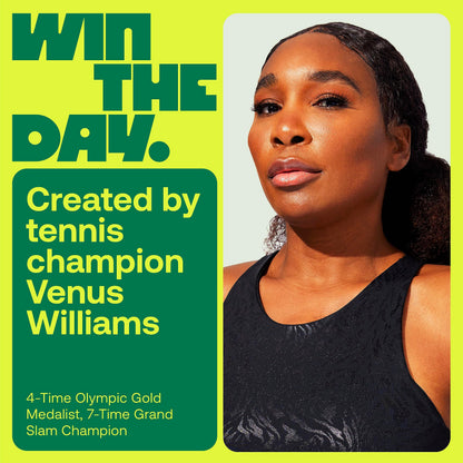 Happy Viking Greeña Colada Plant Protein Powder, Created by Venus Williams, 20G Protein