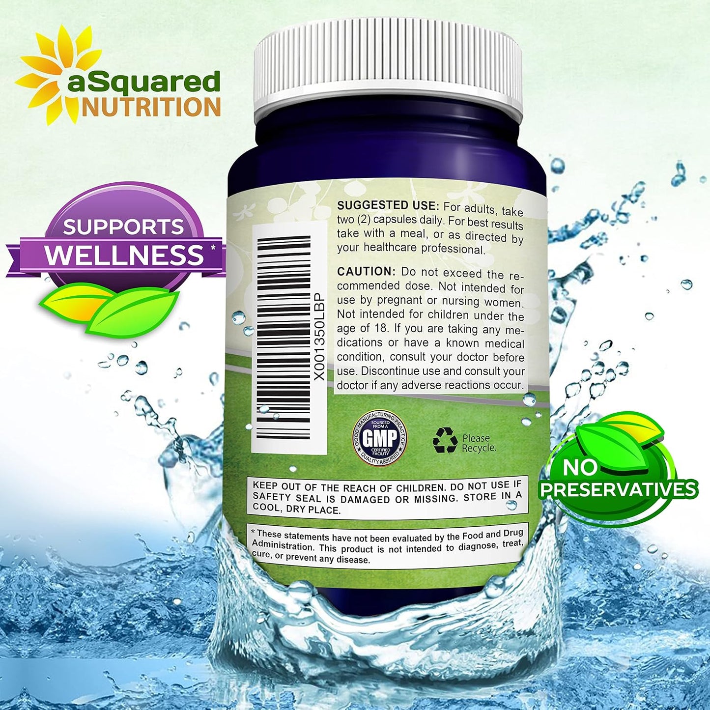100% Natural Resveratrol Supplement - 1000mg Per Serving - 180 Capsules | Max Strength Antioxidant Polyphenols Complex - Trans-Resveratrol Pills for Heart Health - Pure Formula - 500mg Per Capsule