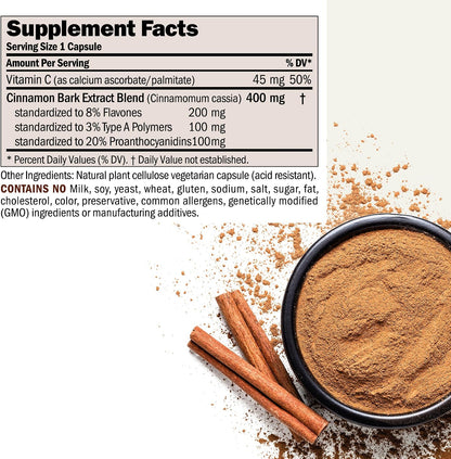 ANDREW LESSMAN ProCaps Cinnamon 400 mg 60 Capsules