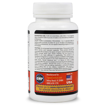 Sigmaceutical 1 Day Colon Cleanse - Detox Cleanse - Bowel Cleanse & Laxative - Bowel Detox