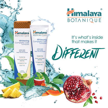 Himalaya Botanique Whitening Complete Care Toothpaste Mint, 5.29 oz, 2 Pack