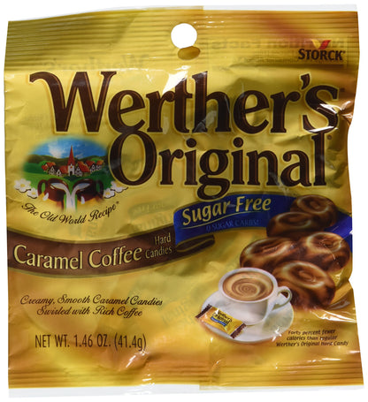 Werther's Original Sugar Free Hard Candies 1.46 Oz (3 Pack)