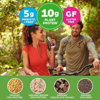 Orgain Organic Vegan Protein Bars, Smores - 10g Plant Based Protein, Gluten Free Snack