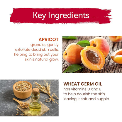 Himalaya Gentle Exfoliating Apricot Face Scrub for Deep Cleansing, 150 ml