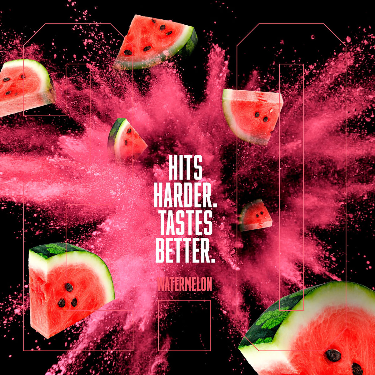 Six Star Pre-Workout Explosion Ripped 2.0 Watermelon - Endurance Powder with Caffeine