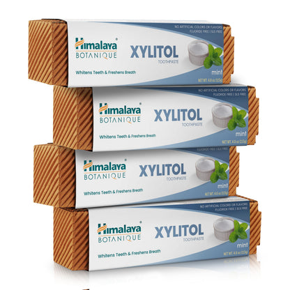 Himalaya Botanique Xylitol Fluoride-Free Toothpaste, Mint Flavor, 4 oz
