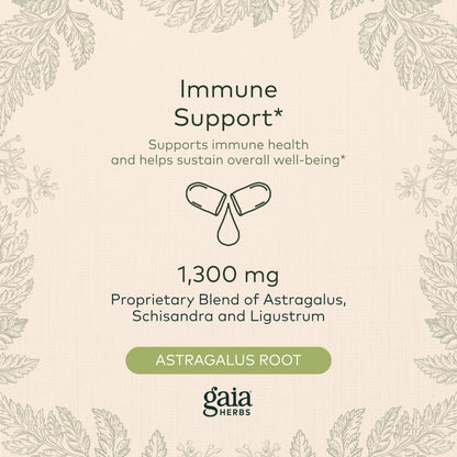 Gaia Herbs Astragalus Supreme - Immune and Antioxidant Support Herbal Supplement