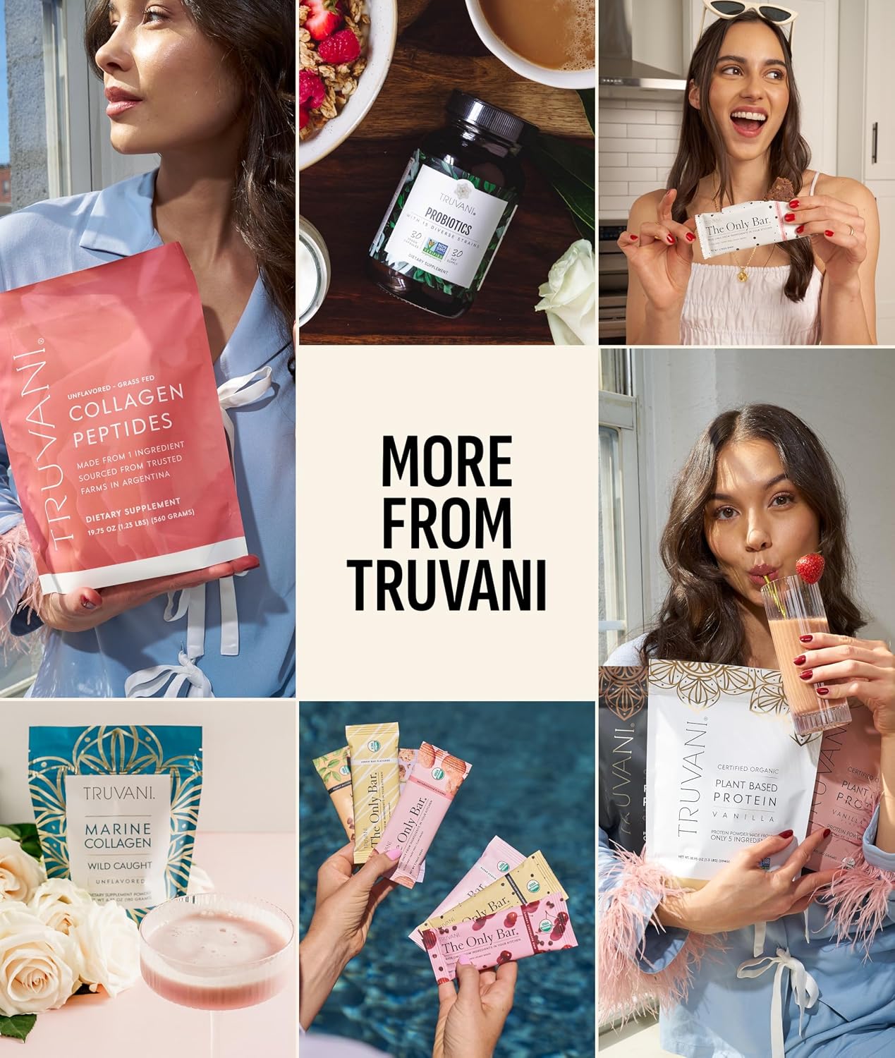 Truvani Organic Whey Protein Powder | Vanilla | 1 Serving | 20g Grass Fed Whey Protein | USDA Organic & Non-GMO | Gluten Free | No Gums, No Soy, No Stevia, No Added Sugars