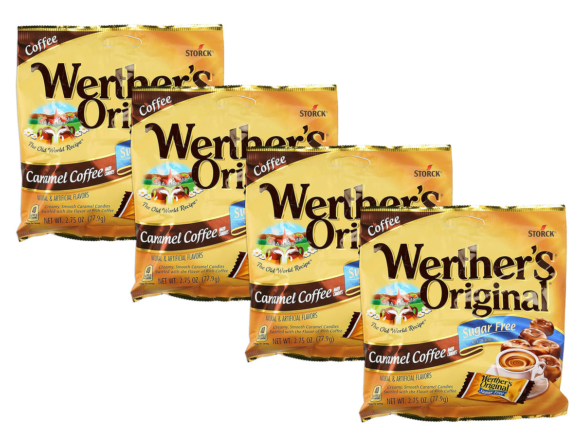 Werther's Original Sugar Free Hard Candies 1.46 Oz (3 Pack)