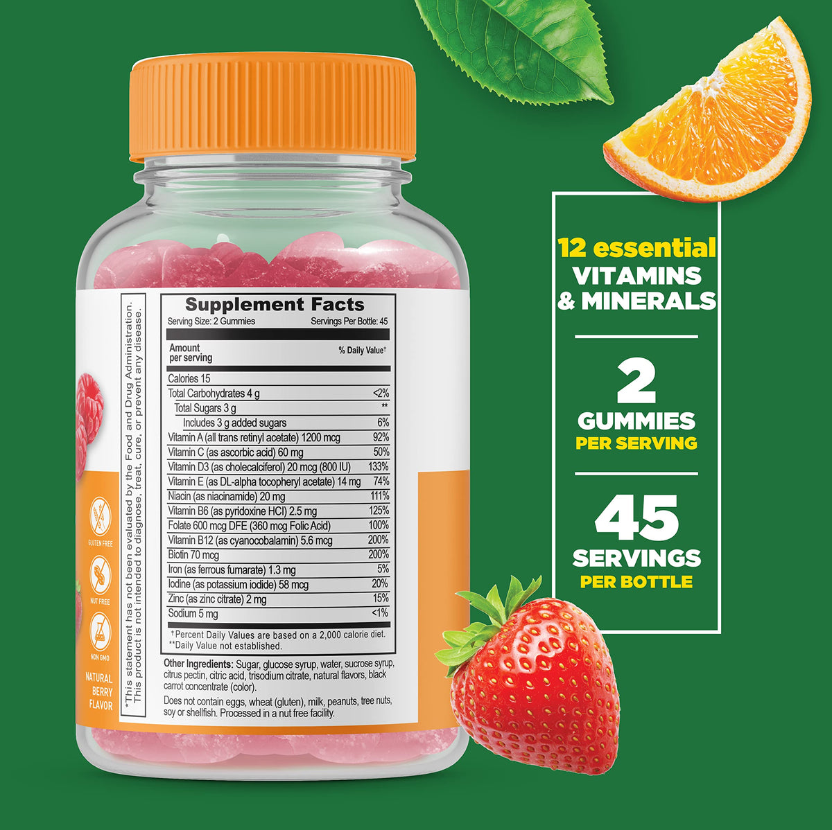 Lifeable Garlic 1000mg + Women's Prenatal Multivitamin, Gummies Bundle - Great Tasting, Vitamin Supplement