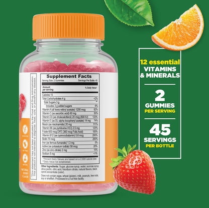 Lifeable Garlic 1000mg + Women's Prenatal Multivitamin, Gummies Bundle - Great Tasting, Vitamin Supplement