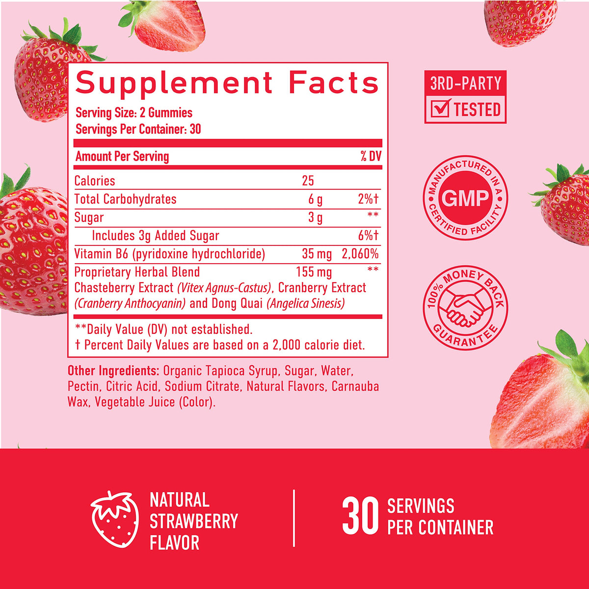 PMS Relief Gummies | Hormone Balance & Period Support Vitamins for Women | Vegan Gummy