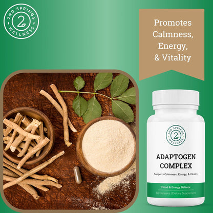 ALA & ALC Complex + Adaptogen Complex Bundle | Energy, Resilience, Cognitive Function, Metabolism, Focus & Daily Wellness