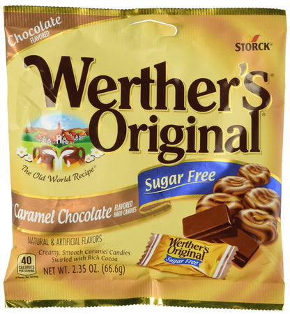 Werther's Original Sugar Free Hard Candies 1.46 Oz (3 Pack)