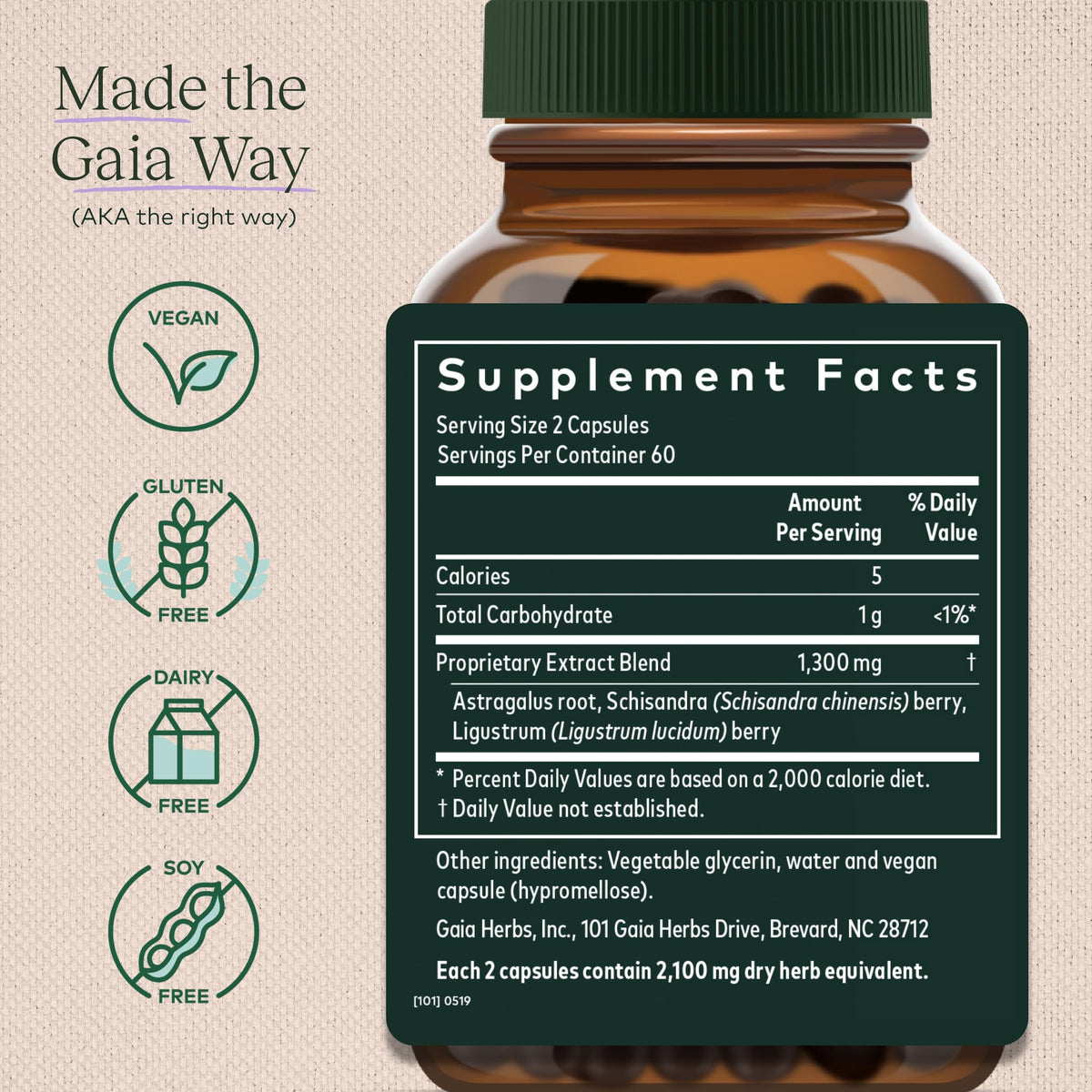 Gaia Herbs Astragalus Supreme - Immune and Antioxidant Support Herbal Supplement